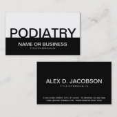 ポディはっきりしたア 名刺 (正面/裏面)