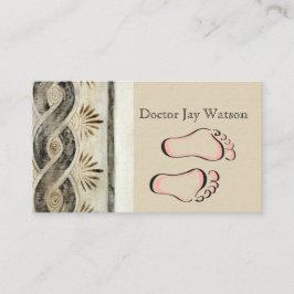 ポディアトリスト整形外科医運命の外科医 名刺