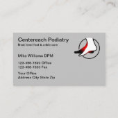 ポディストリスト名刺アポイントメントテンプレート 名刺 (正面)