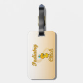 ポディタリーシック ラゲッジタグ (裏面縦)