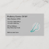 ポディトリストアポイントメント医療名刺 名刺 (正面)