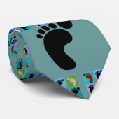 ポディトリストギフトポップ・アートのアートデザイン2足タイ ネクタイ (ロール)