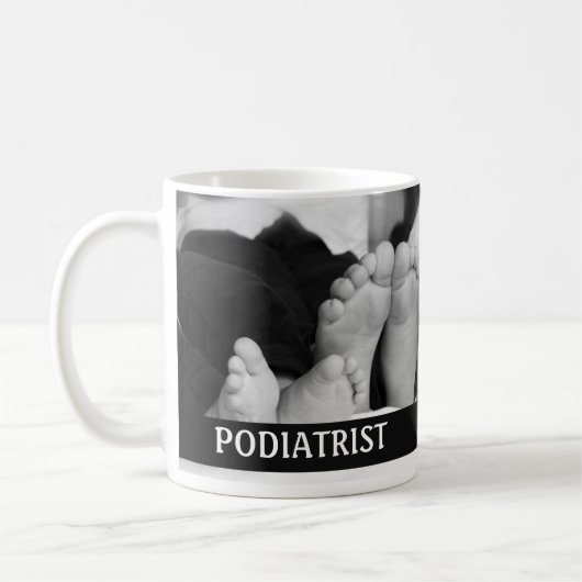 ポディトリスト医療プロフェッショナルギフトオフィス コーヒーマグカップ (左)