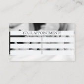 ポディトリスト足Chiropodist Doctor Healthcare 予約カード (裏面)