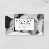 ポディトリスト足Chiropodist Doctor Healthcare 予約カード (正面)