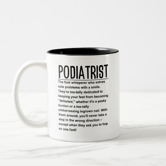 ポディトリスト ツートーンマグカップ (左)