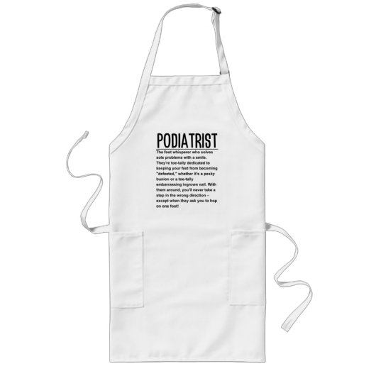 ポディトリスト ロングエプロン (正面)