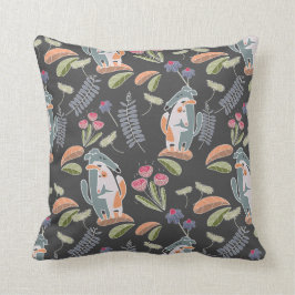 ポデコとガルゴドッグスフローラ木炭 クッション