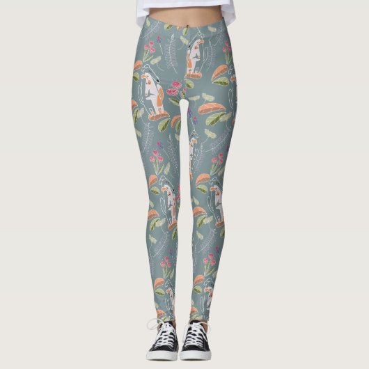 ポデコとガルゴヨガかわいらしレギンス レギンス (正面)