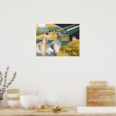 ポデコ&ガルゴヴィンテージアールデコスタイル ポスター (キッチン)