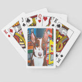 ポデンコインタウンズバイ絵を描アルフレッドキツネ トランプ (裏面)