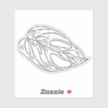 ポトスリーフステッカー