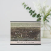 ポトマックから北を見るワシントンD.C. (1892) ポストカード (スタンド正面)