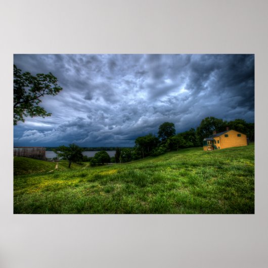 ポトマック上空の嵐 ポスター (正面)