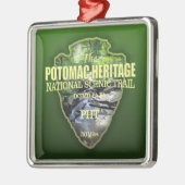 ポトマック伝統トレイル(矢印) メタルオーナメント (左)