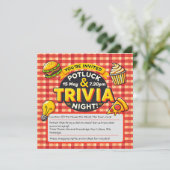 ポトラックとトリビアの夜の招待状のポット運 招待状 (スタンド正面)