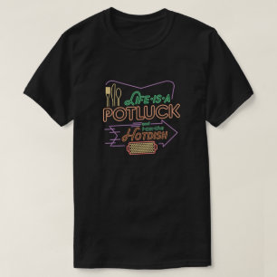 ポトラックホットディッシュ Tシャツ