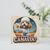 ポドルはカナスタゲームが大好き 招待状 (スタンド正面)