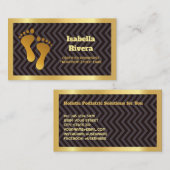 ポドロジー 名刺 (正面/裏面)