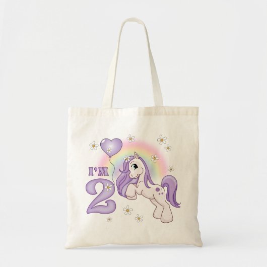 ポニかわいらしーの二回目の誕生日 トートバッグ (正面)