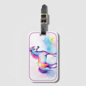 ポニカラフルー2 ラゲッジタグ (正面縦)