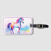 ポニカラフルー2 ラゲッジタグ (正面横)