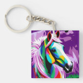 ポニカラフルー キーホルダー (正面)