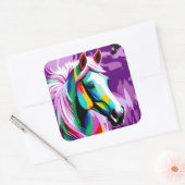 ポニカラフルー スクエアシール (封筒)