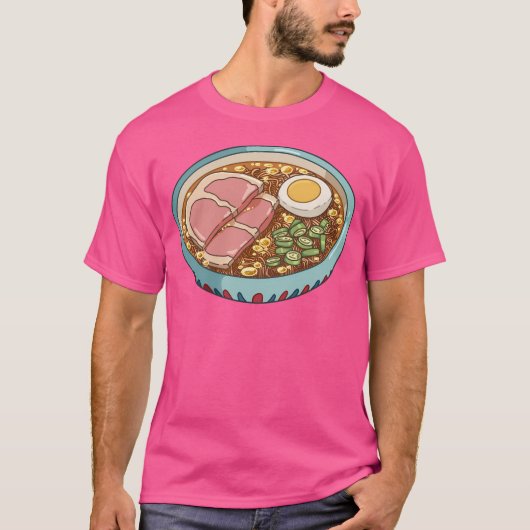ポニョラーメン Tシャツ (正面)