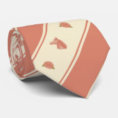 ポニーお洒落馬のパターンを表示 ネクタイ (ロール)