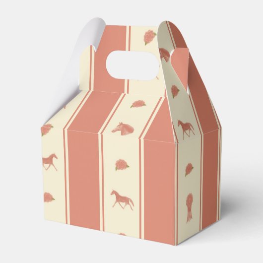 ポニーお洒落馬のパターンを表示 フェイバーボックス (裏面サイド)