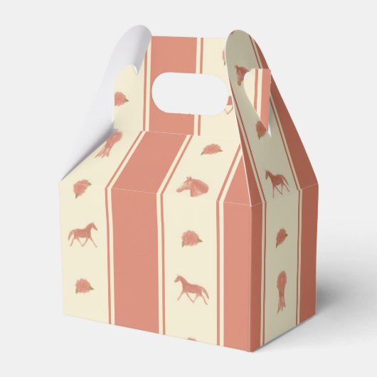 ポニーお洒落馬のパターンを表示 フェイバーボックス (正面サイド)