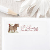 ポニーが大好き ラベル (インサイチュ)