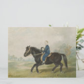 ポニーに乗る少年 カード (スタンド正面)