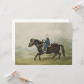 ポニーに乗る少年 カード (正面/裏面インサイチュ)