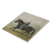 ポニーに乗る少年（Penry Williams著） タイル (側面)