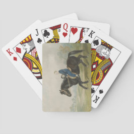 ポニーに乗る少年（Penry Williams著） トランプ