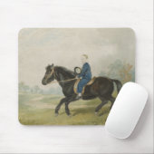 ポニーに乗る少年（Penry Williams著） マウスパッド (マウス)