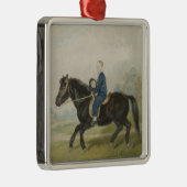 ポニーに乗る少年（Penry Williams著） メタルオーナメント (右)