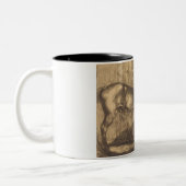 ポニーのスケッチ（ポール・アルバート・ベスナード著） ツートーンマグカップ (左)