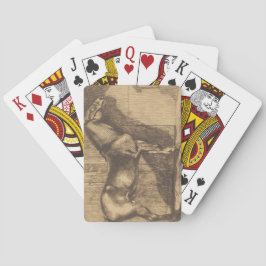 ポニーのスケッチ（ポール・アルバート・ベスナード著） トランプ