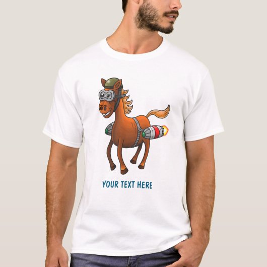 ポニーのロケットライド Tシャツ (正面)
