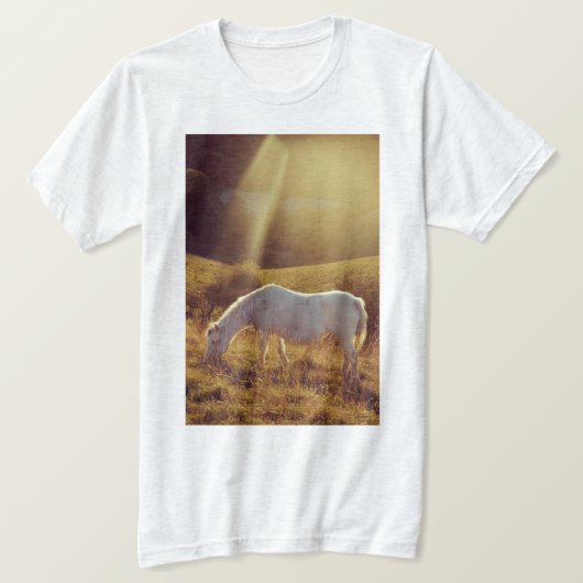 ポニーの放牧 Tシャツ (デザイン正面)