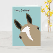 ポニーをリロ カード (黄色い花)