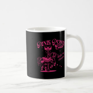 ポニーアンドヒールズラバーピンクガールズクラブ女性のカーボーイ コーヒーマグカップ