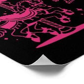 ポニーアンドヒールズラバーピンクガールズクラブ女性のカーボーイ ポスター (角)