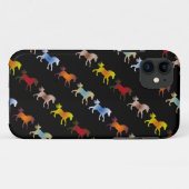ポニーオンブラック Case-Mate iPhoneケース (裏面(横))