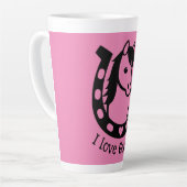 ポニークラブライダー カフェラテマグ (左アングル)