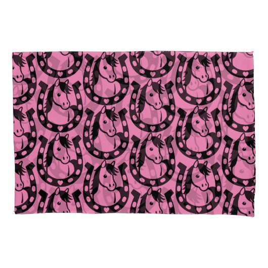 ポニークラブライダー 枕カバー (正面)