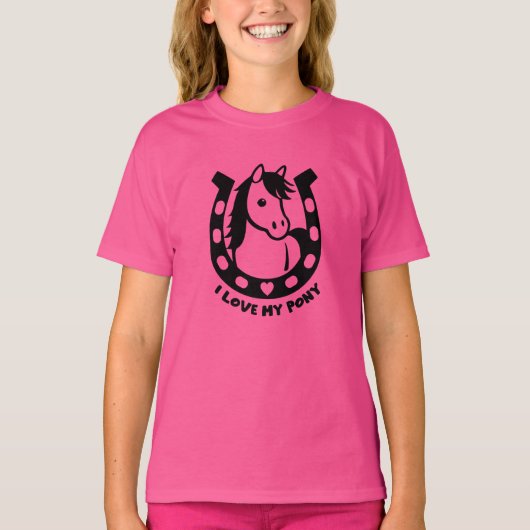 ポニークラブライダー Tシャツ (正面)